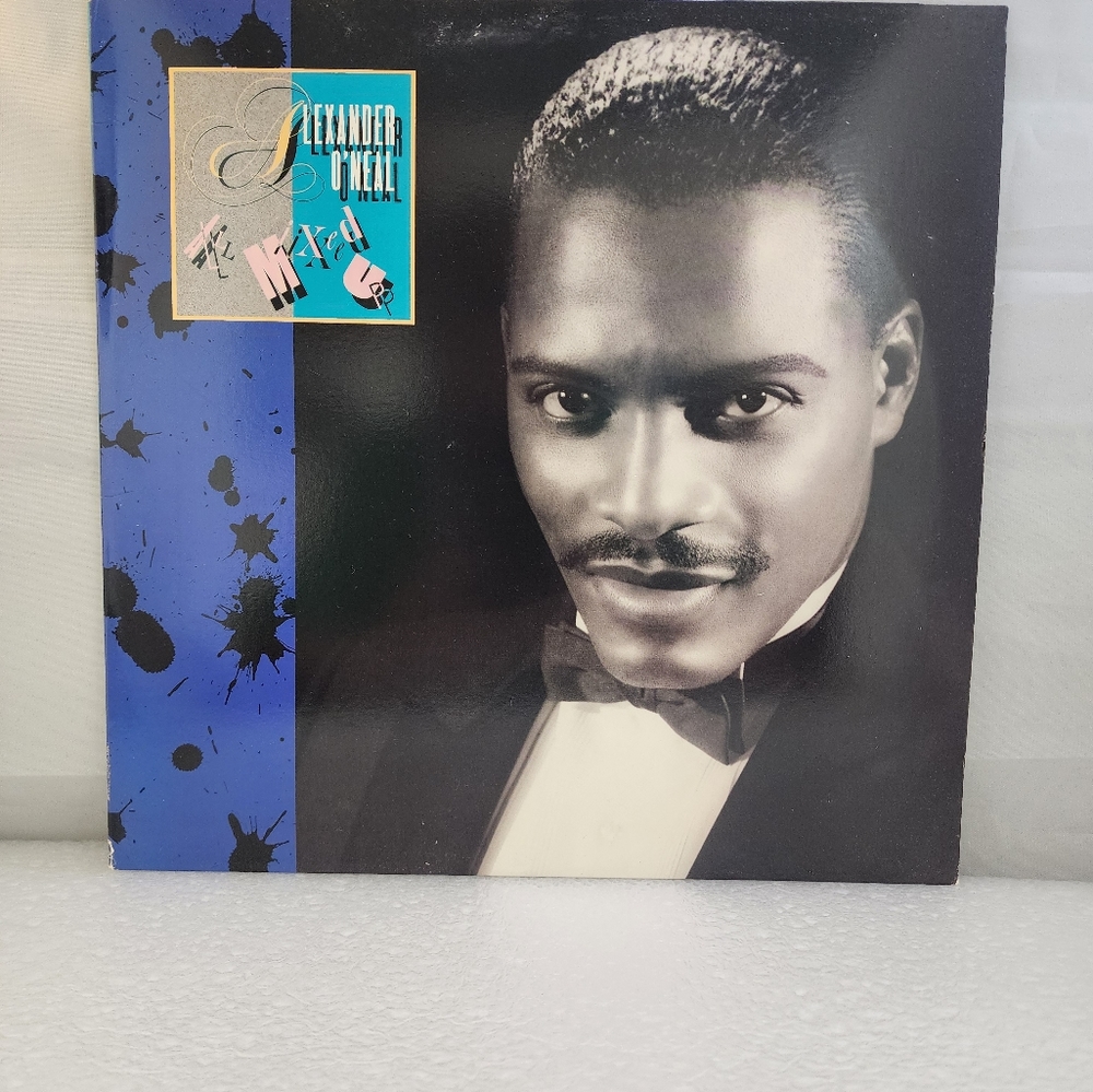 1989 Alexander O'Neal All Mixed Up Vinyl Record Lp Album Tabu Records